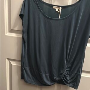 Elegant Blue Women's Top